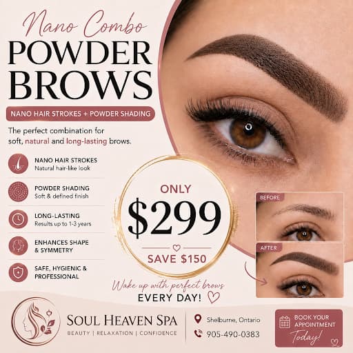 Semi permanent brows